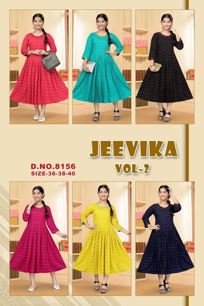 Jeevika Vol 2 Printed Kids Wear Catalog
